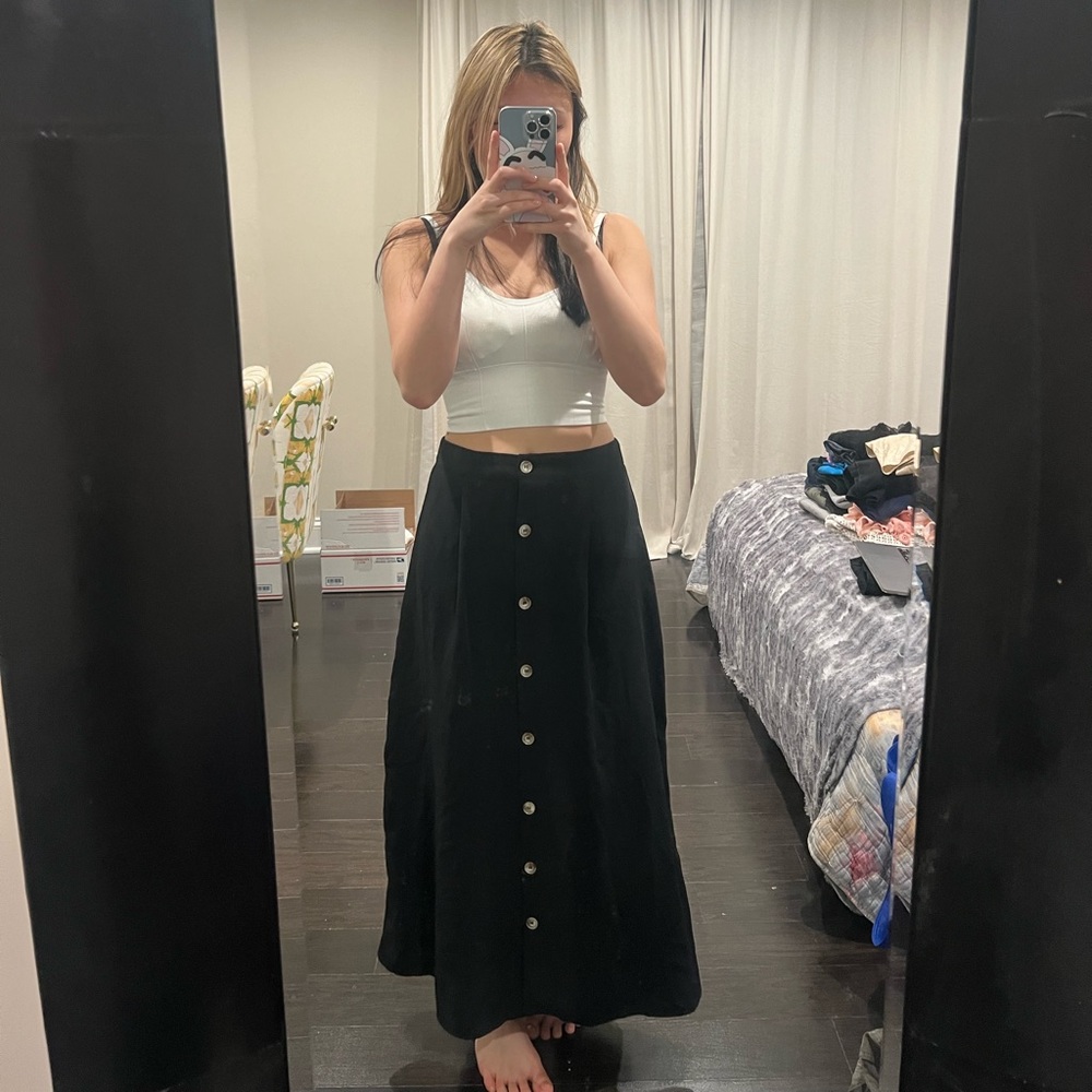 Black Maxi Skirt